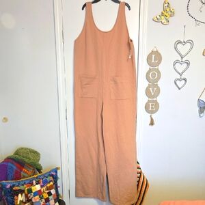 Old Navy Women's Light Brown Jumpsuit